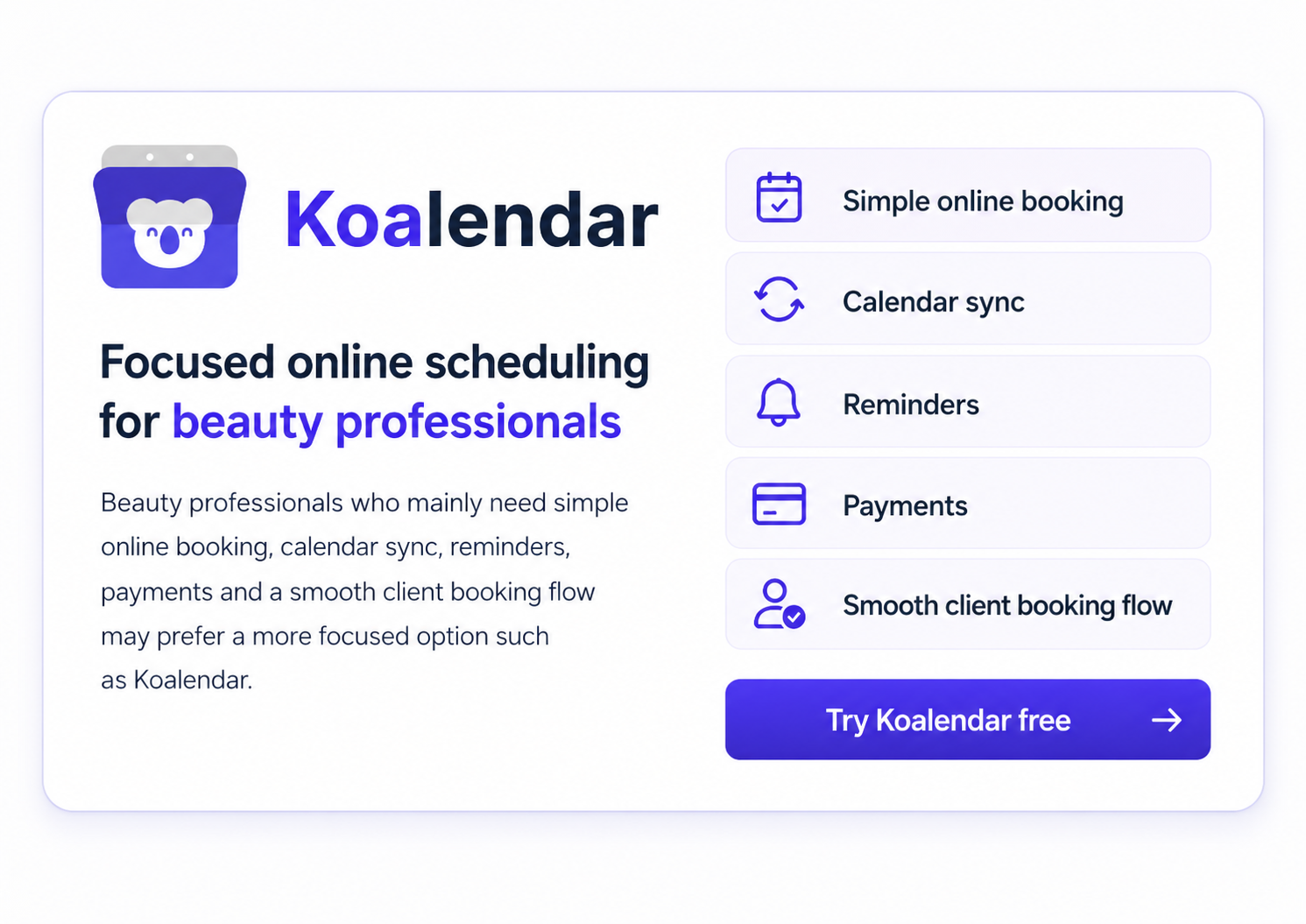 Best simple scheduling app for massage therapists